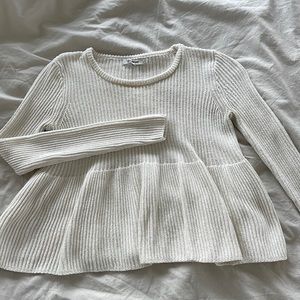 Madewell XXS White Knit